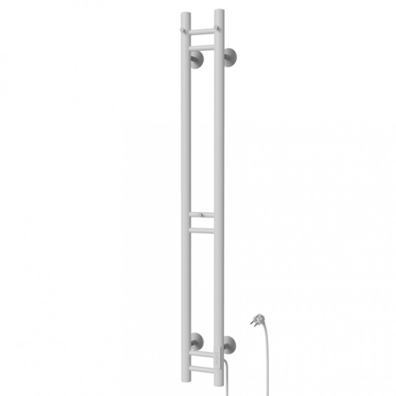 Полотенцесушитель эл.MIXLINE MOON WHITE 120/10 (таймер, 103 Вт) электрический БЕЛЫЙ ML-556250