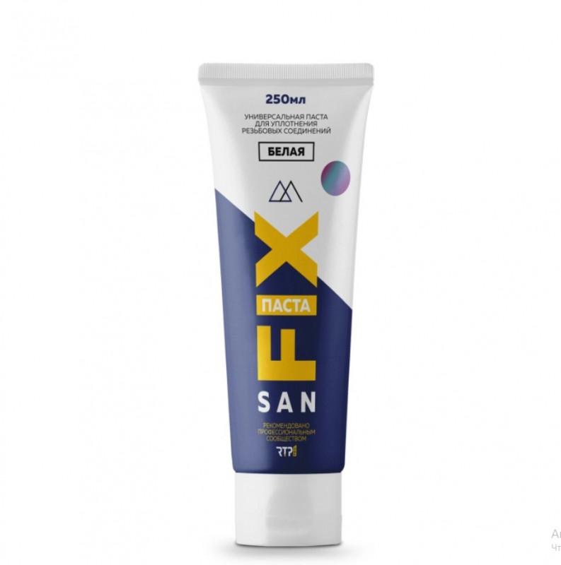 Паста уплотнительная 250г SANFIX универсальная, белая, туба 40717