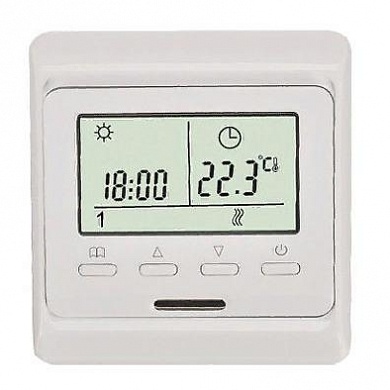 Терморег. эл. т.п.(белый,цифр.упр.прог.) Е51.716/М6.713
