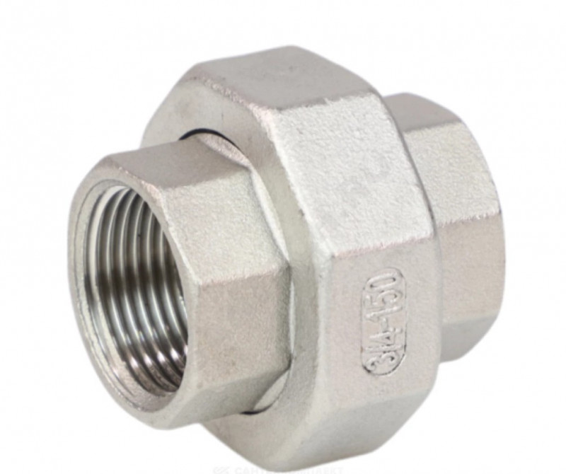 Американка нерж 15 (1/2") вр/вр AISI 304