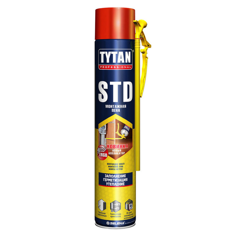 Пена монтаж.бытовая TYTAN . 750мл